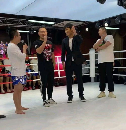 死神方便现身散打拳击赛,散打聚集大网红进行拳王争霸赛