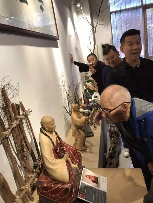 咏春拳宗师叶问之子叶准大师来罗村实验小学考察