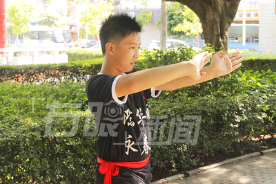 永春少年 传承家乡文化的武术使者