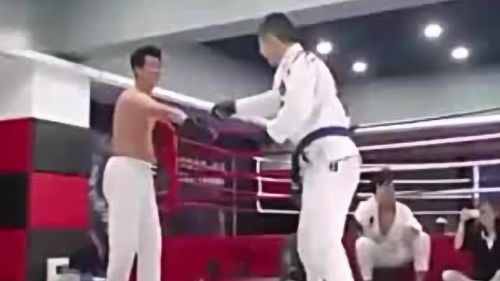 咏春拳手vs柔术高手 地面降服的实战启示